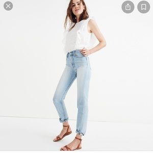 Madewell Perfect Summer Jean in Fitzgerald Wash, size 28